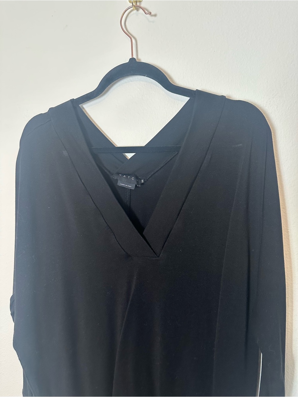 Hatch Maternity Postpartum The Visitor Midi Dress Black One Size - Picture 5 of 9